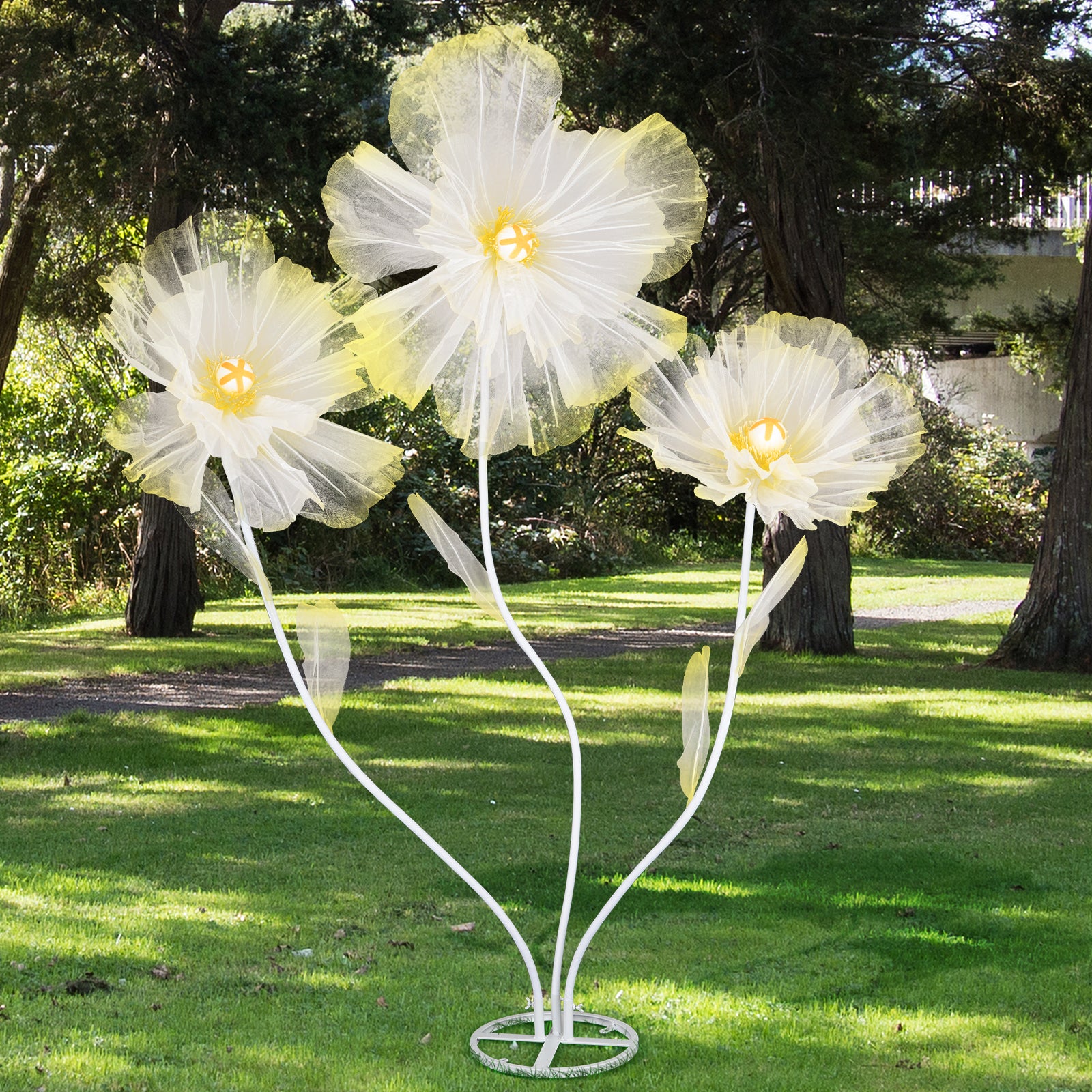 5.6 Ft Large Artificial Paper Flowers Decoration Giant Flowers Decor for Birthday Party Garden Office Home Wedding Wall Graduation Shop Window Display Baby Shower