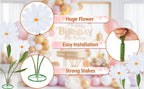 5.6 Ft Large Artificial Paper Flowers Decoration Giant Flowers Decor for Birthday Party Garden Office Home Wedding Wall Graduation Shop Window Display Baby Shower