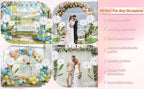 5.6 Ft Large Artificial Paper Flowers Decoration Giant Flowers Decor for Birthday Party Garden Office Home Wedding Wall Graduation Shop Window Display Baby Shower